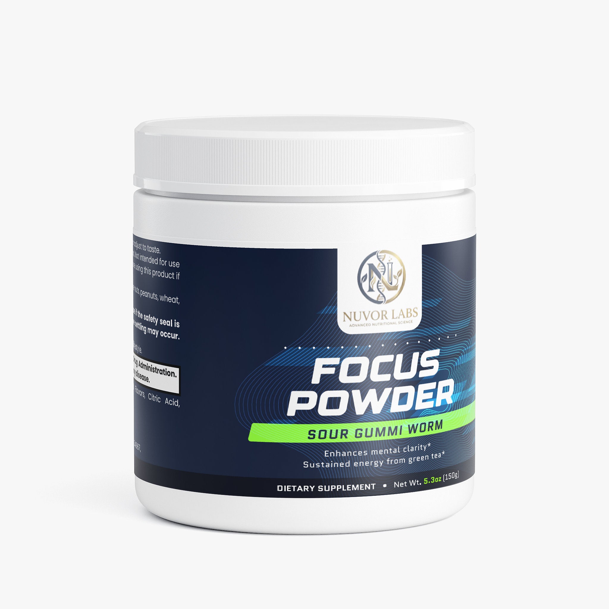 Focus Powder (Sour Gummi Worm)